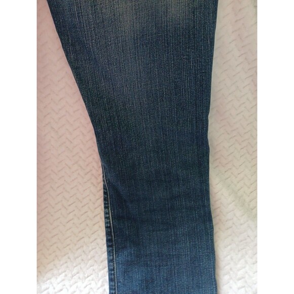 Gap Premium Curvy Straight Women's size 6/28L Dark Wash Blue Denim jeans - Picture 12 of 16
